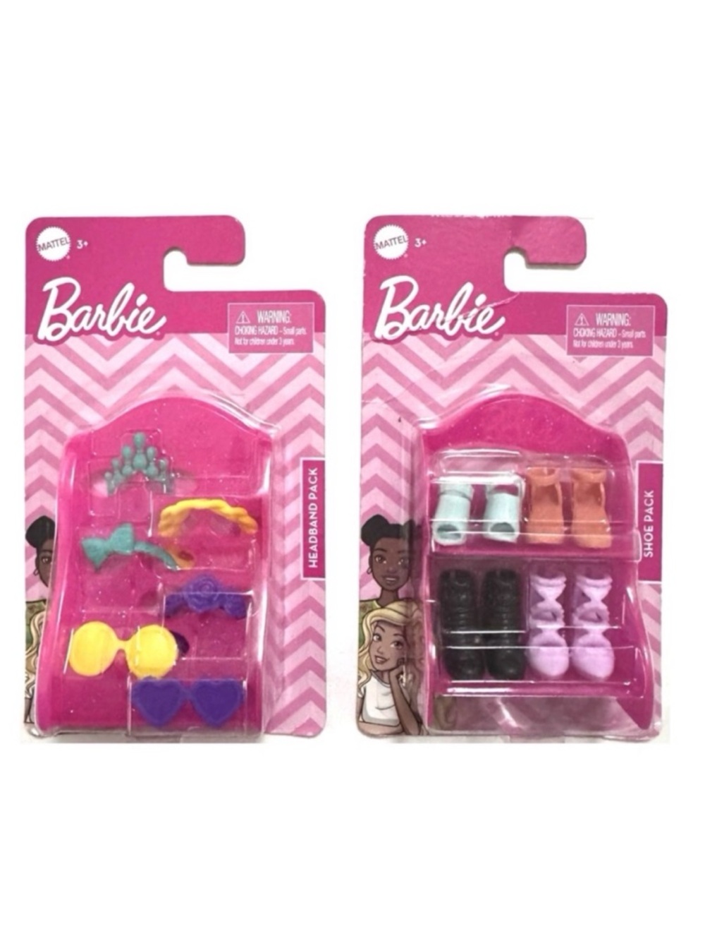 New Barbie Bundle - Shoes and Headbands Accessories